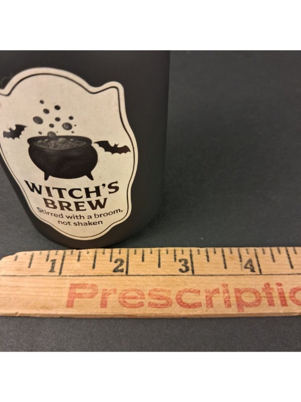A Pair of Halloween Themed Glass Potion Bottles w/Cork Witch's Brew & Fortune Te - Picture 9 of 10